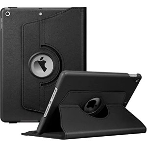 iPad 9.7-Inch Ring Case – 360° Rotatable Protective Cover