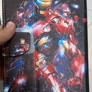 Iron Man Case for Samsung Galaxy Tab A8 8-Inch – Kids Shockproof Protective Cover
